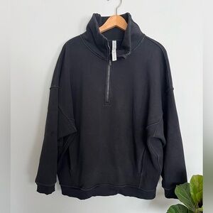 Lululemon Scuba Oversized Funnel Neck Half Zip